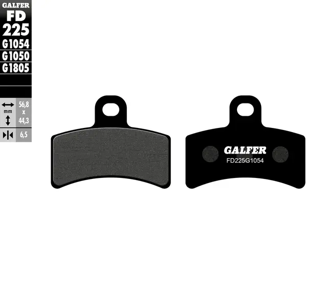 Galfer Bremseklosser, Semi-metall Anbefalt for urban/off-Road/Custom 
