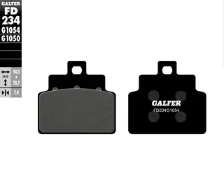 Galfer Bremseklosser, Semi-metall Anbefalt for urban/off-Road/Custom