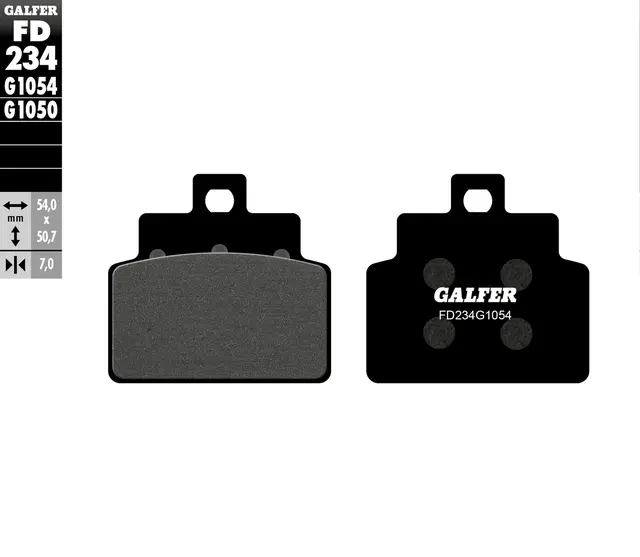 Galfer Bremseklosser, Semi-metall Anbefalt for urban/off-Road/Custom 