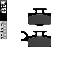 Galfer Bremseklosser, Semi-metall Anbefalt for urban/off-Road/Custom