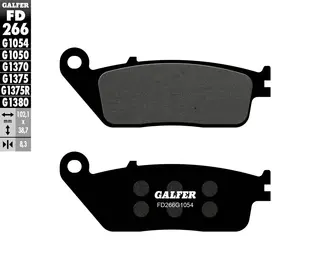 Galfer Bremseklosser, Semi-metall Anbefalt for urban/off-Road/Custom