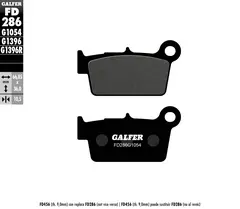 Galfer Bremseklosser, Semi-metall Anbefalt for urban/off-Road/Custom