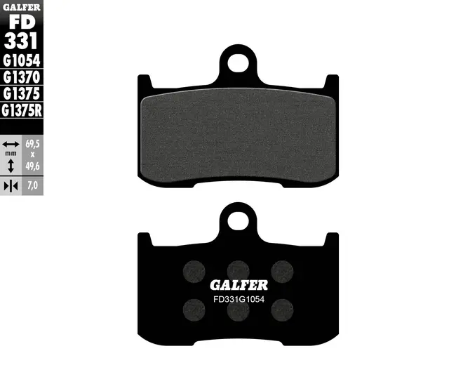 Galfer Bremseklosser, Semi-metall Anbefalt for urban/off-Road/Custom 