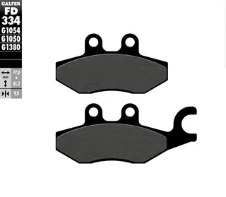 Galfer Bremseklosser, Semi-metall Anbefalt for urban/off-Road/Custom