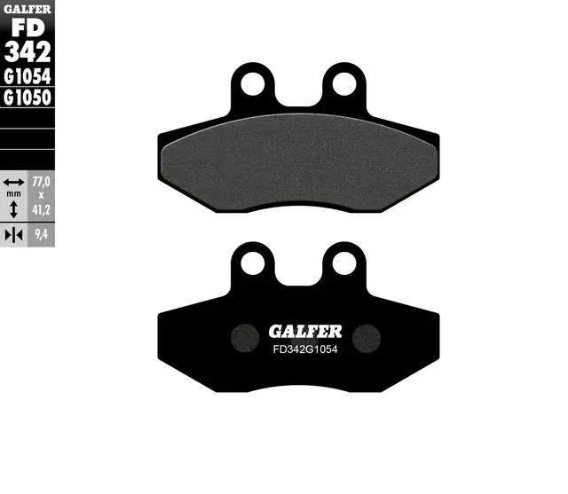 Galfer Bremseklosser, Semi-metall Anbefalt for urban/off-Road/Custom 