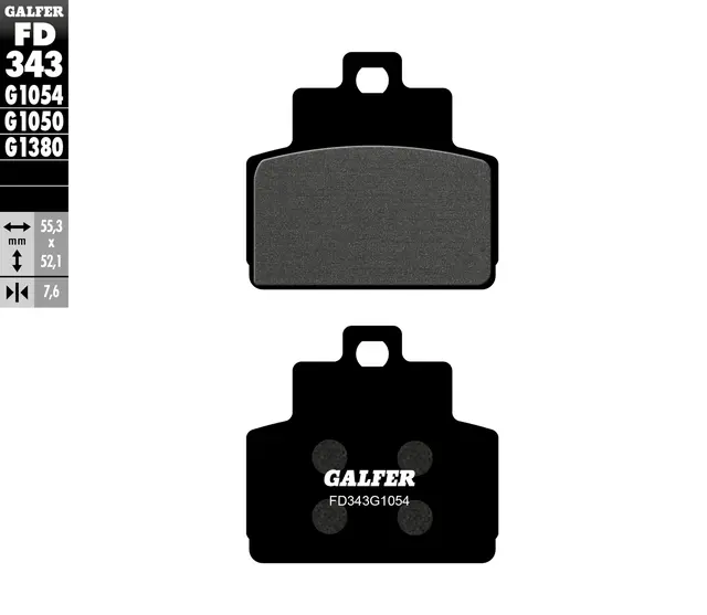 Galfer Bremseklosser, Semi-metall Anbefalt for urban/off-Road/Custom 