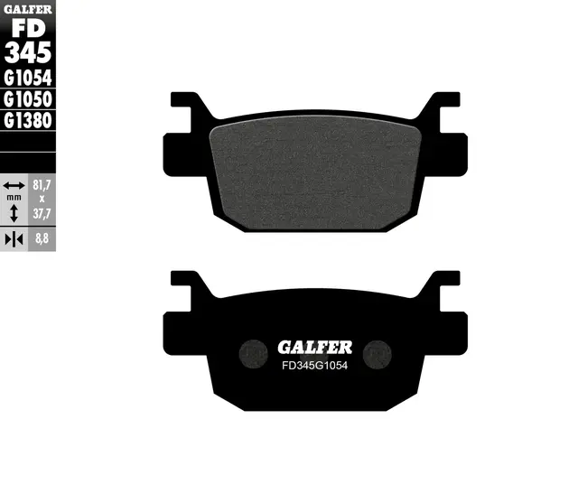 Galfer Bremseklosser, Semi-metall Anbefalt for urban/off-Road/Custom 
