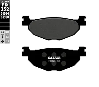 Galfer Bremseklosser, Semi-metall Anbefalt for urban/off-Road/Custom