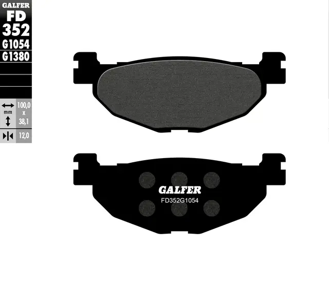 Galfer Bremseklosser, Semi-metall Anbefalt for urban/off-Road/Custom 