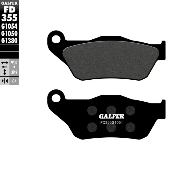 Galfer Bremseklosser, Semi-metall Anbefalt for urban/off-Road/Custom 