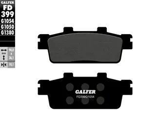 Galfer Bremseklosser, Semi-metall Anbefalt for urban/off-Road/Custom