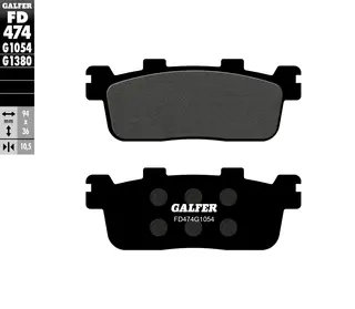 Galfer Bremseklosser, Semi-metall Anbefalt for urban/off-Road/Custom