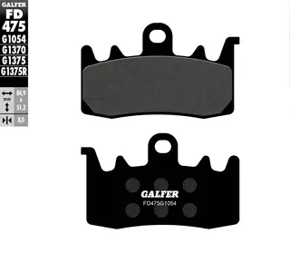Galfer Bremseklosser, Semi-metall Anbefalt for urban/off-Road/Custom