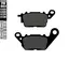 Galfer Bremseklosser, Semi-metall Anbefalt for urban/off-Road/Custom