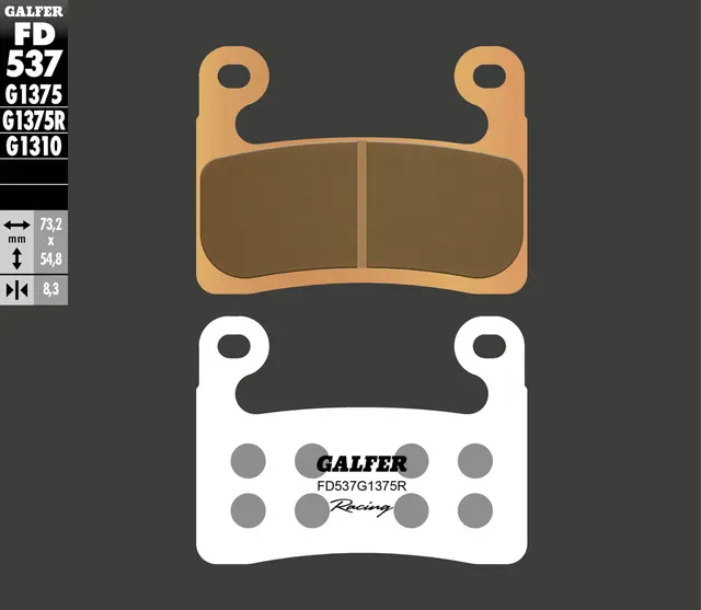 Galfer Bremseklosser, Sinter Sinter - For sport/racing, aktiv kjøring 