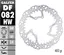 Galfer Bremseskive SHARK, Fast ø260x3mm Front (C. Stål) ø260x3mm