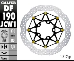 Galfer Bremseskive W Floatech Racing310X5.5mm