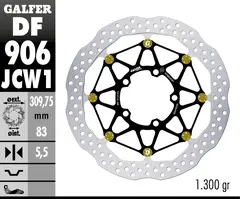 Galfer Bremseskive W Floatech Racing310X5.5mm