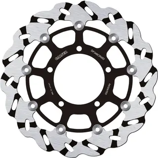 Galfer Bremseskive W, Flytende Slisset H&#248;yre (C. Alu.) 310x5mm