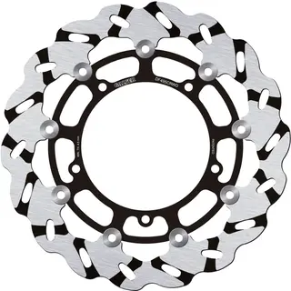 Galfer Bremseskive W, Flytende Slisset H&#248;yre (C. Alu.) 298x5mm