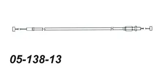 Gasswire Yamaha 85F2631100 8R42631100, 85F2631100