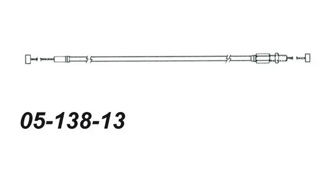 Gasswire Yamaha 85F2631100 8R42631100, 85F2631100 
