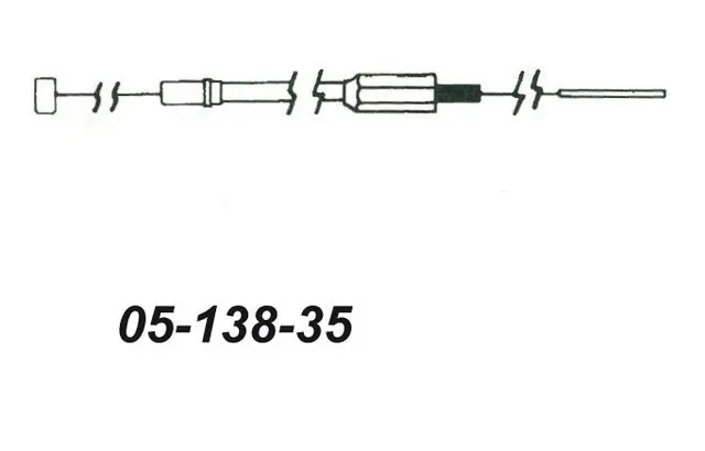 Gasswire Yamaha Enkel 8R62631100 8R6263110000 