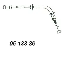 Gasswire Yamaha Enkel 83Y2631100 80F2631100 83Y263110100
