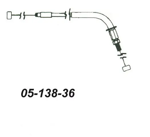 Gasswire Yamaha Enkel 83Y2631100 80F2631100 83Y263110100 
