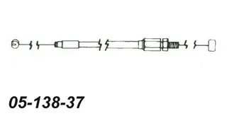 Gasswire Yamaha 85F2631100 88R2631100 OEM: 8V0/8X0/82M/85F-2631100