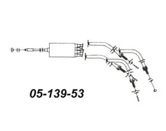 Gasswire Polaris OEM: 7080262