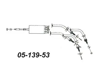 Gasswire Polaris OEM: 7080262