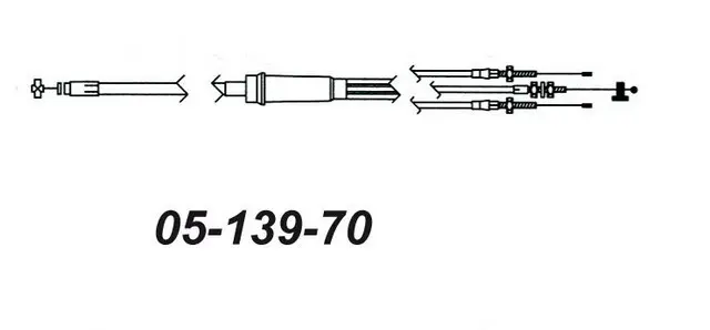Gasswire Ski-Doo 414883100 
