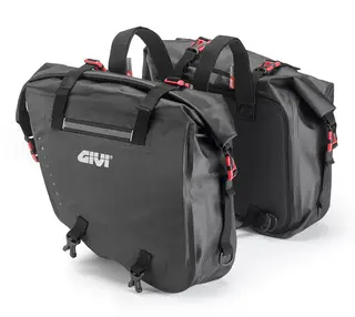 Givi GRT708 Gravel-T Salvesker -1 5 Liter 320 x 160 x 380 mm, Vanntett, Par