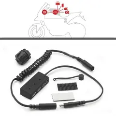 Givi USB Hub Kit for Tankvesker USB str&#248;mkit med gjennomf&#248;ring