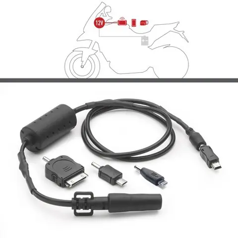 Givi Power Connection Kit Sørger for strøm til enheter på styret