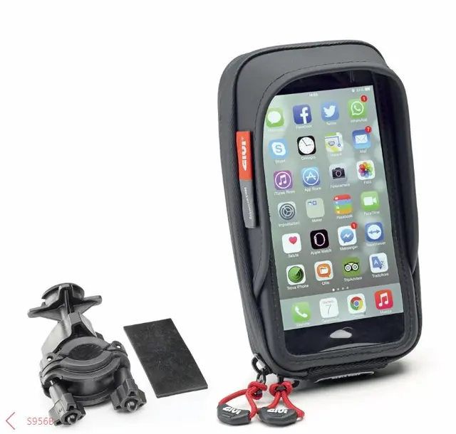 Givi S957B Smarttelefonholder Inner dimensjoner: 81x160 mm 