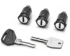 Givi SLR103 Smart Security Lock –3 låser Samme nøkkel til 3 Givi-vesker