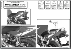 Giviv Veskeholder Softbags/Salvesker Honda CBR 600F