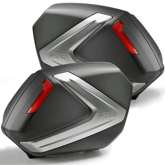 Givi V37N Monokey Sideveske 37L - Sort/Sølv