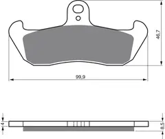 Goldfren Bremseklosser - Husa/Husq/Yama+ Kvalitetsklosser for de fleste forhold