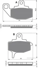 Goldfren Bremseklosser - Kawasaki Kvalitetsklosser for de fleste forhold