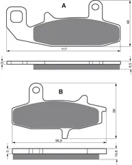 Goldfren Bremseklosser - Suzuki Kvalitetsklosser for de fleste forhold