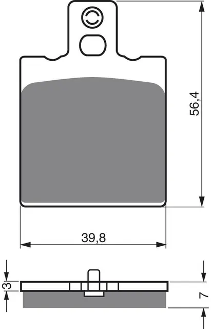 Goldfren Bremseklosser - Aprilia/Ducati+ Klosser front 