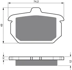Goldfren Bremseklosser - Harley Davidson Kvalitetsklosser for de fleste forhold