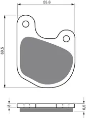 Goldfren Bremseklosser - Harley Davidson Kvalitetsklosser for de fleste forhold