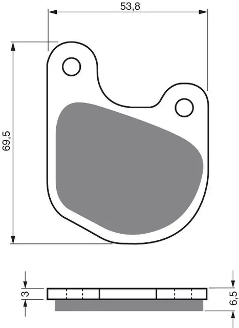 Goldfren Bremseklosser - Harley Davidson Kvalitetsklosser for de fleste forhold 
