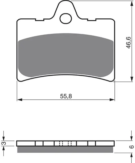 Goldfren Bremseklosser - Aprilia/Beta+ Kvalitetsklosser for de fleste forhold 