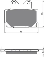 Goldfren Bremseklosser - Yamaha Klosser bak