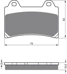 Goldfren Bremseklosser - Yamaha Kvalitetsklosser for de fleste forhold